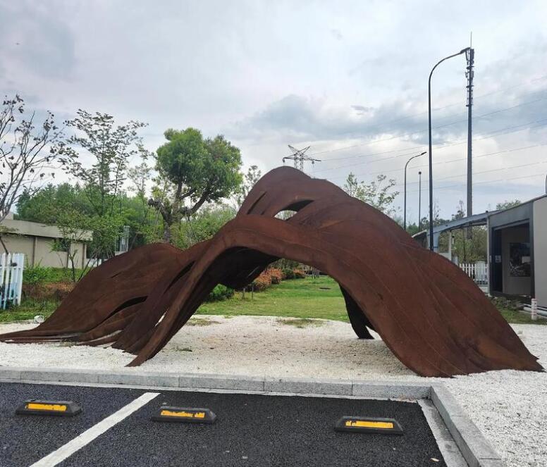 雨花耐候钢板造型